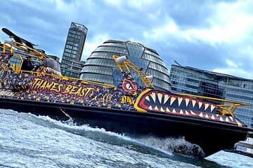 Speedboat 'THE THAMES BEAST' from Tower Millennium Pier - 40 minutes in destination