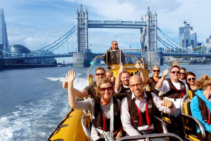 Speedboat 'Ultimate Tower Blast' from Tower Millennium Pier - 40 minutes in London