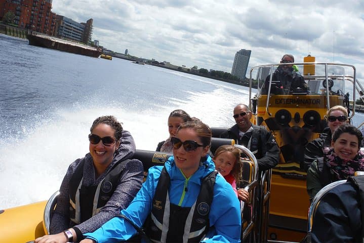 PRIVATE HIRE SPEEDBOAT 'TOWER RIB BLAST' - 20 minutes from Tower Millennium Pier in London