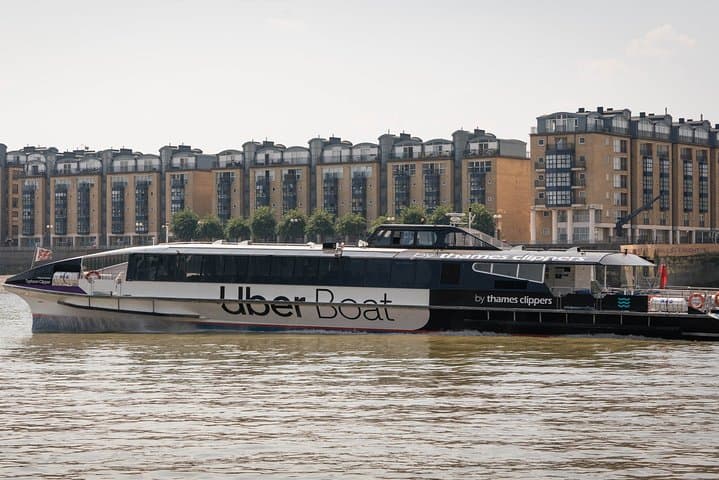 Uber Boat by Thames Clippers River Roamer: Hop On Hop Off Pass in London